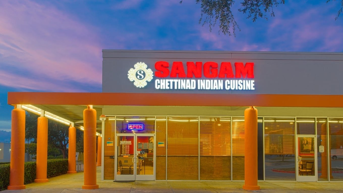 Sangam Chettinad Indian Cuisine restaurant overview